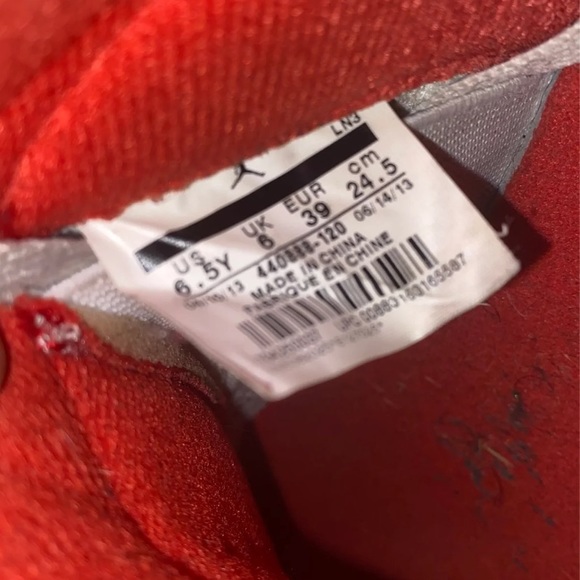 Air Jordan Fire Red 5’s - Picture 4 of 5